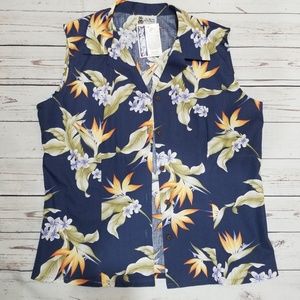 Aloha Republic sleeveless button up Shirt